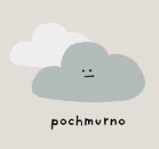 pochmurno