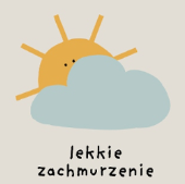 lekkie zachmurzenie